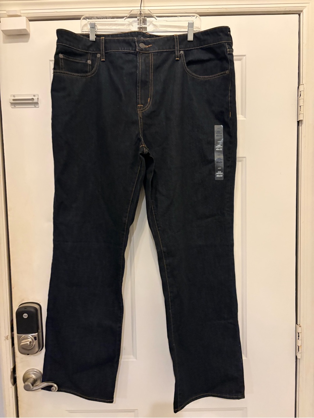 Aeropostale Men's Dark Indigo Straight Jeans